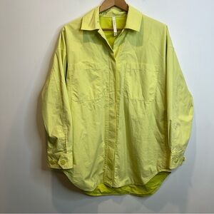 Aritzia The Group Babaton Graydon Jacket Sulphur Yellow Workwear Oversized